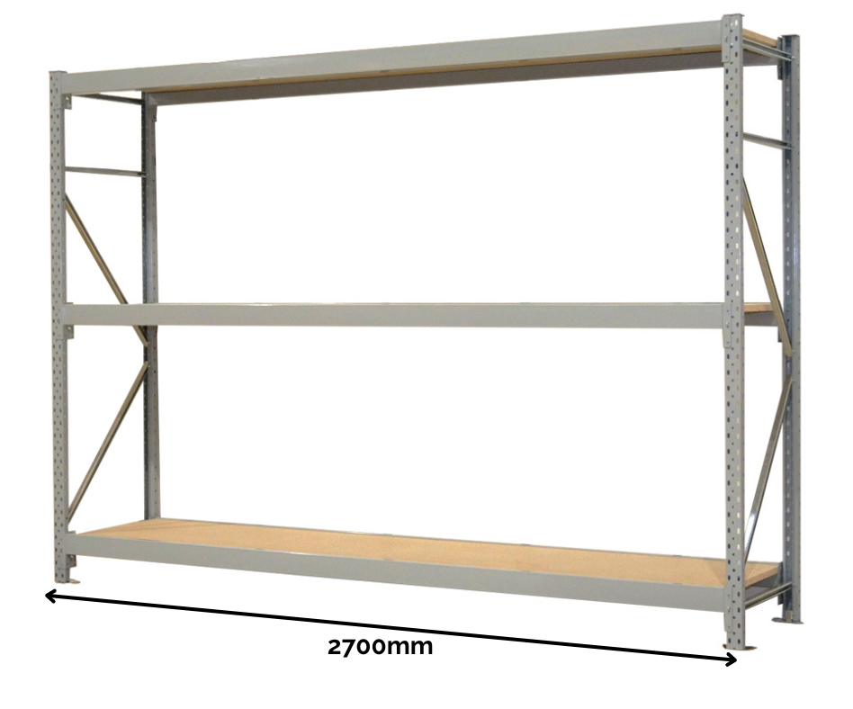 2700mm Wide Longspan Racking details